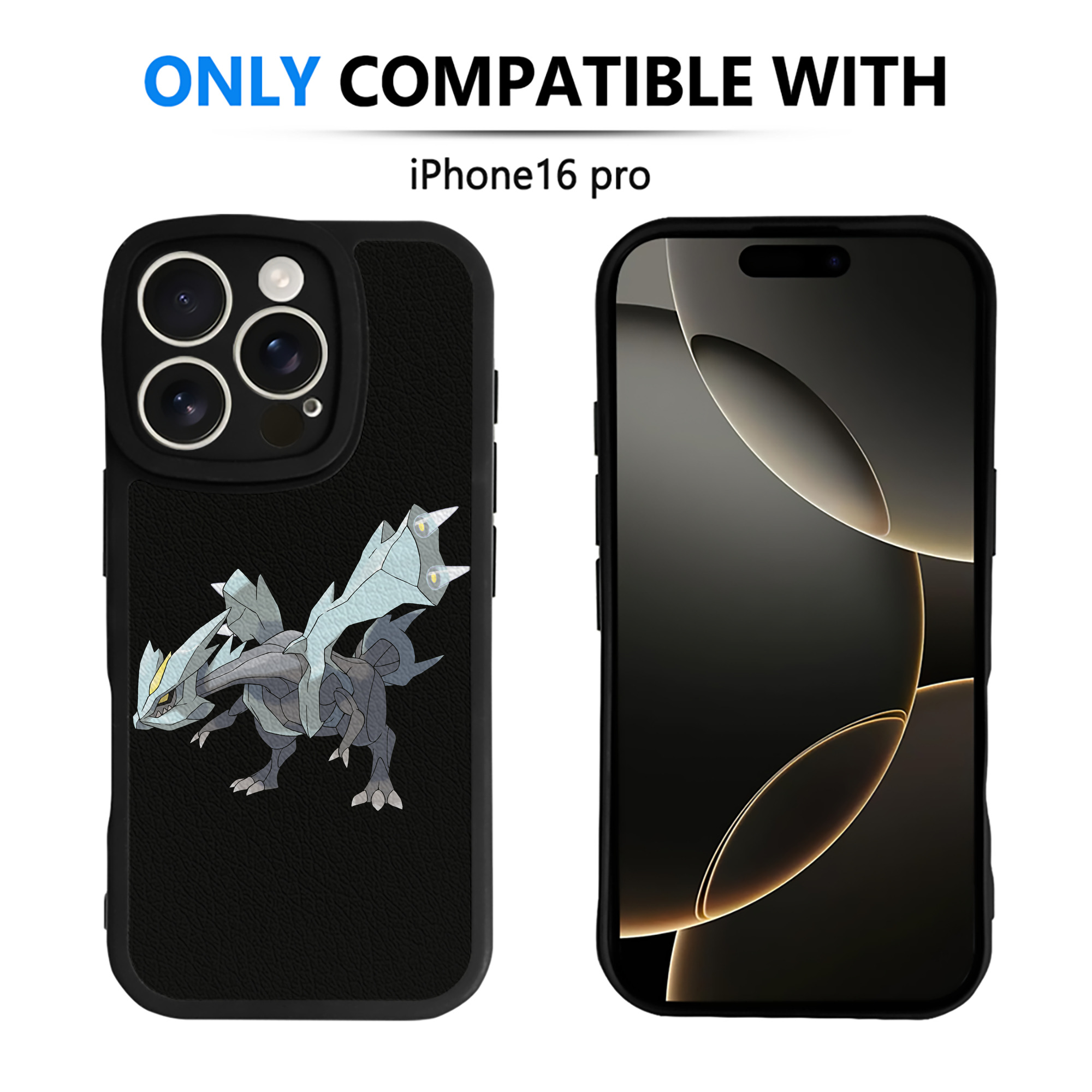 （画像用） ポケットモンスター Pokémon 【iPhone 16シリーズ対応】シリコンスマホケース（レザー調） 材質：シリコン